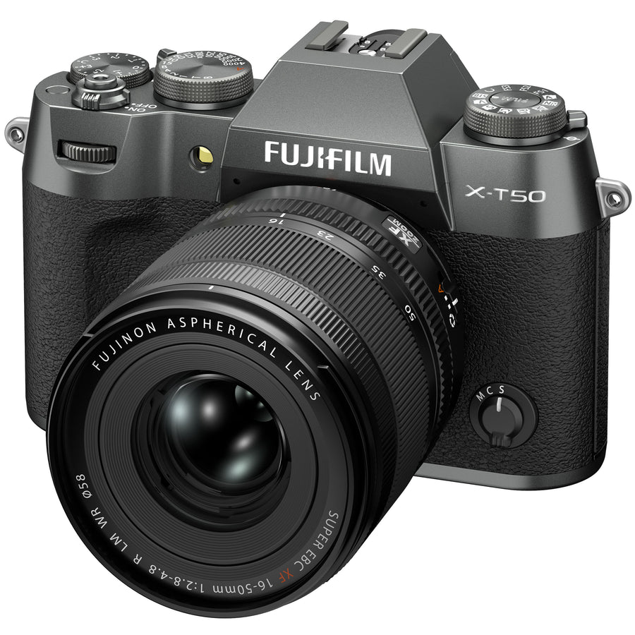 Fujifilm X-T50 w/ 16-50mm - Charcoal Silver