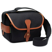 Black Canvas / Tan Leather
