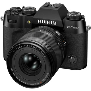 Fujifilm X-T50 w/ 16-50mm - Black