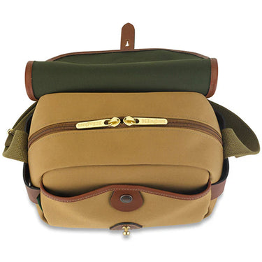Billingham S2 Sage Fibrenyte / Chocolate Leather
