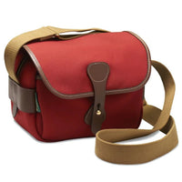 Burgundy Canvas / Chocolate Leather