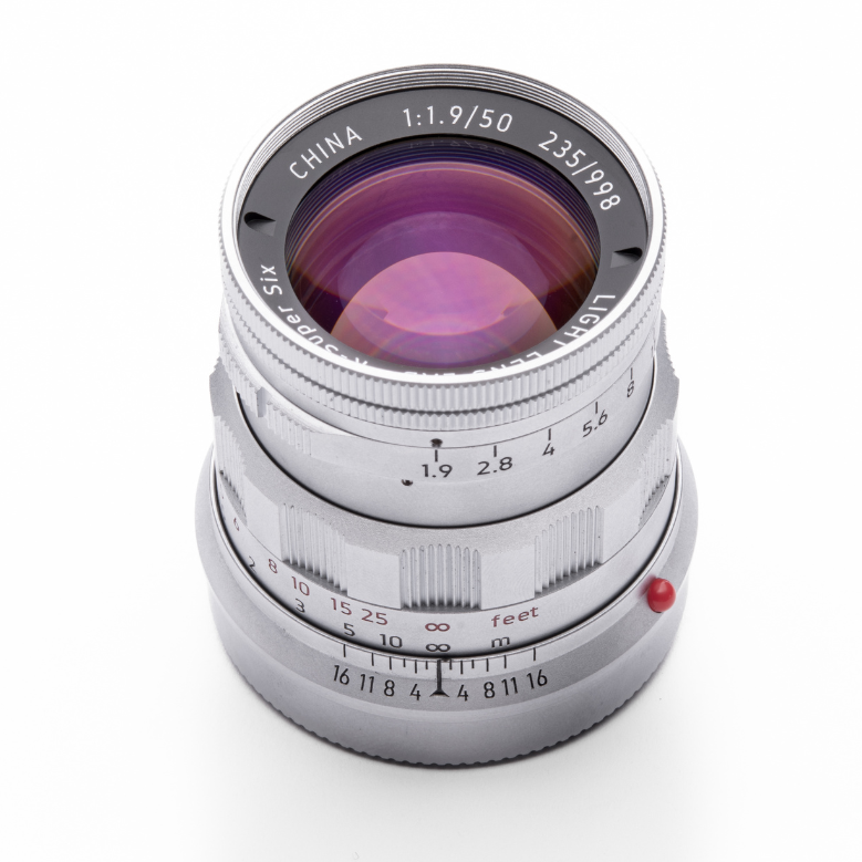 Light Lens Lab 50mm f1.9 Rigid Super Six - Low Contrast