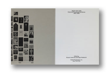 What They Saw: Historical Photobooks by Women, 1843-1999