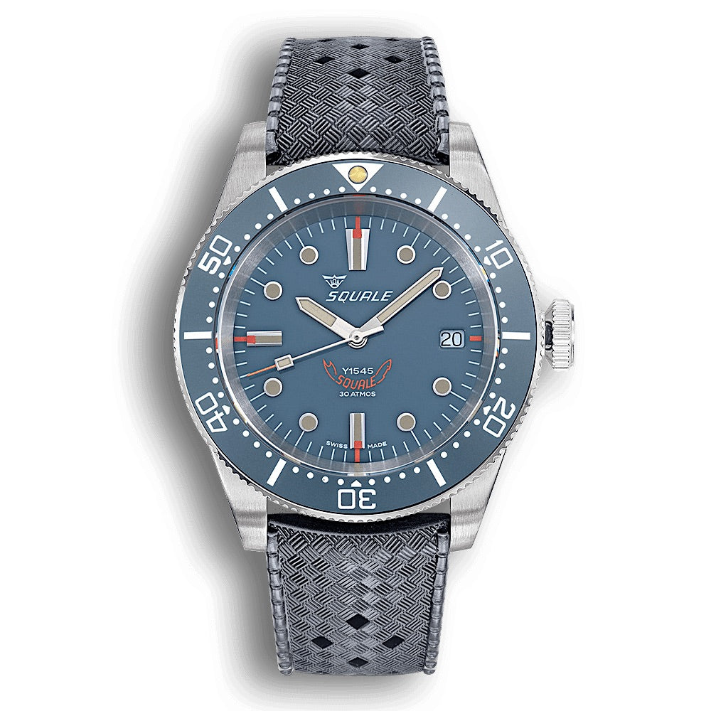 Squale 1545 Grey Rubber