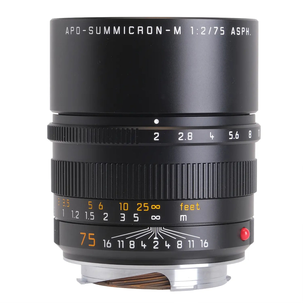 Leica 75mm f2 Summicron-APO-M, Boxed 4758808