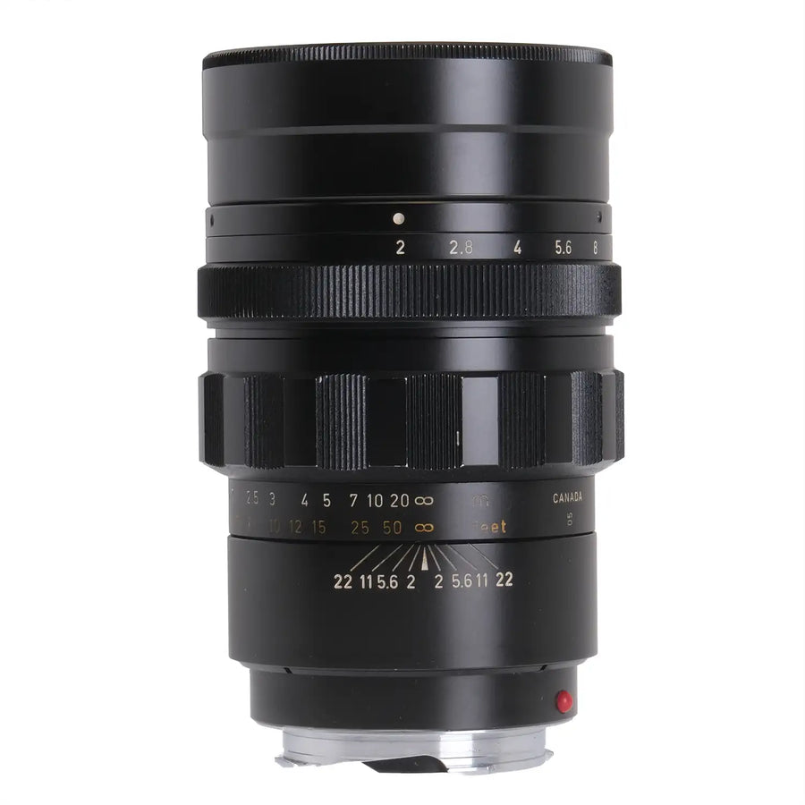 Leica 90mm f2 Summicron Black 2500380