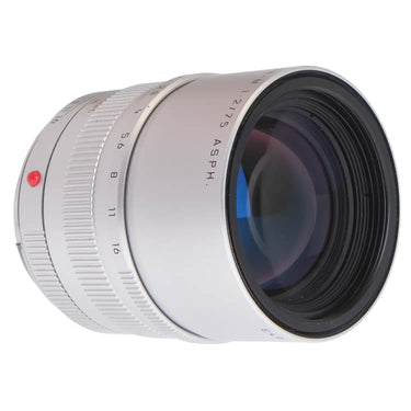 Leica 75mm f2 Apo Summicron-M Asph Silver, Boxed 4779801
