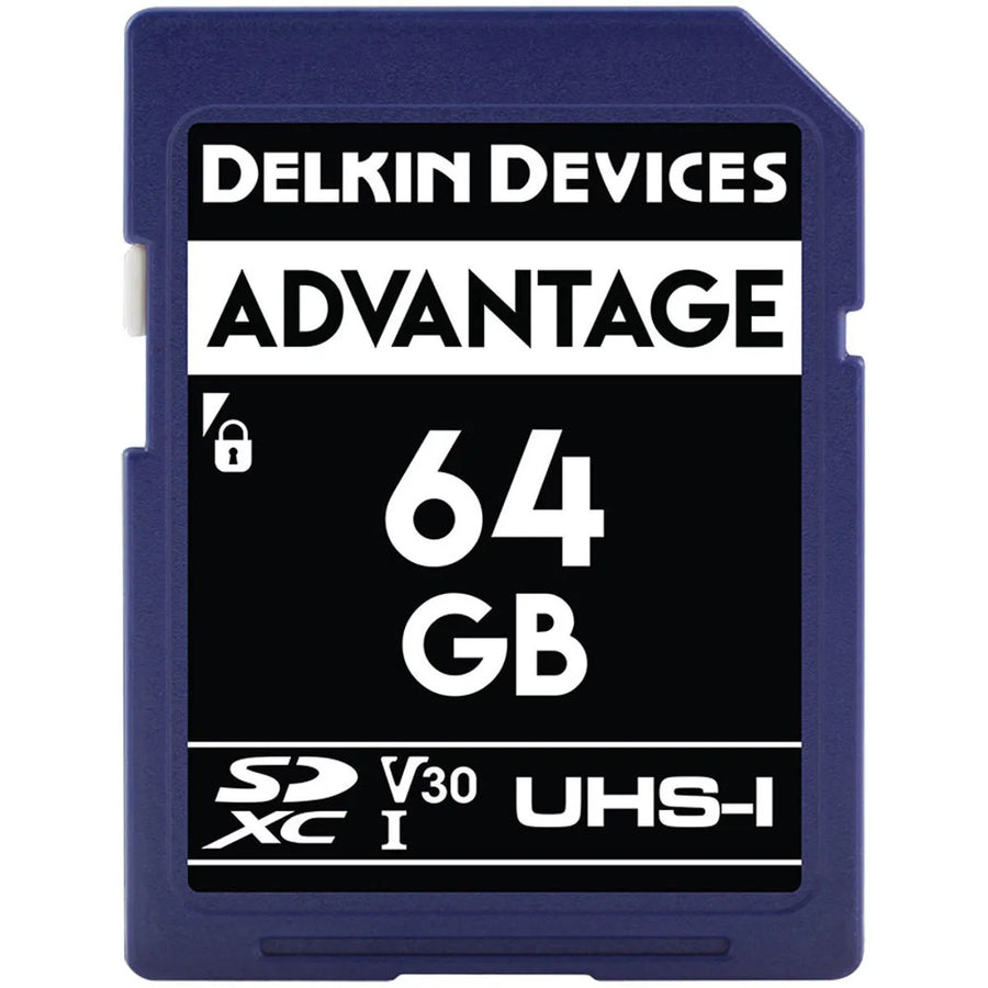 Delkin 64gb SD Advantage V30