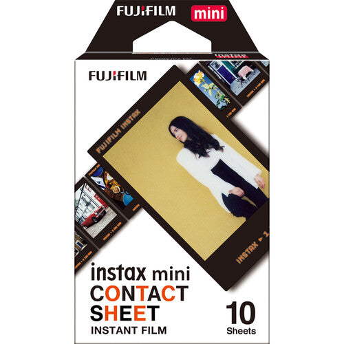 Fujifilm Instax Mini Contact Sheet 10 Pack