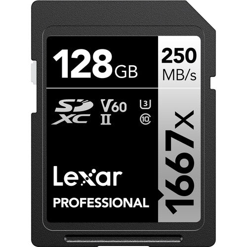 Lexar Pro SDXC 1667x UHS-II 128GB