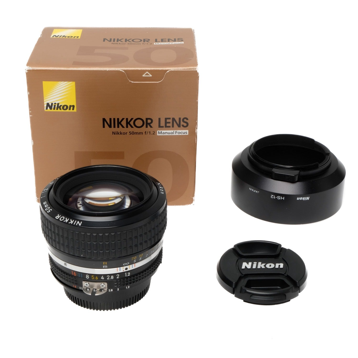 Nikon 50mm f1.2 AIS, Boxed 413129