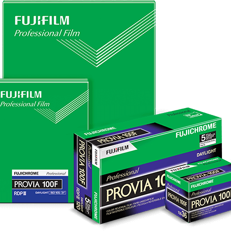 Fujifilm Provia 100F - 4x5 20 Pack