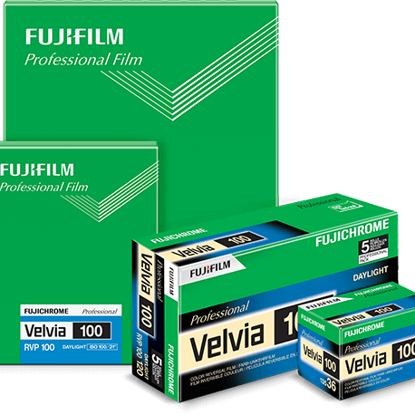 Fujifilm Velvia 100 - 8x10 20 Pack