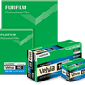Fujifilm Velvia 100 8x10 slide film box
