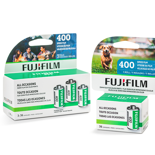 Fujifilm 400 Color Negative Film 3-Pack - 35mm