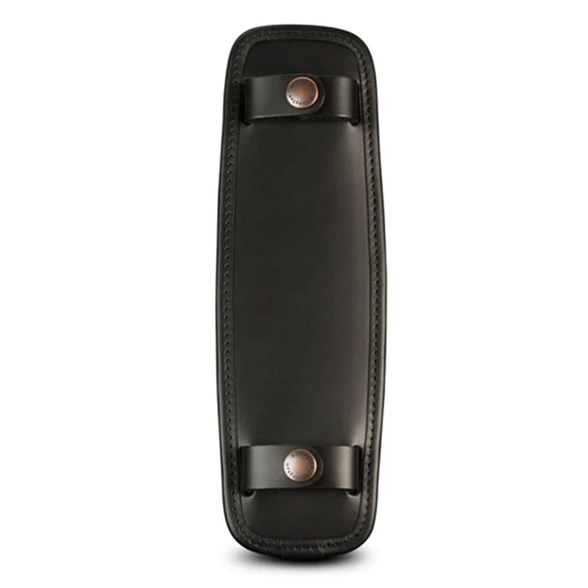 Billingham SP-50 Shoulder Pad - Black Leather With Antique Studs