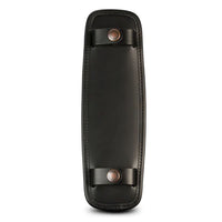 Black Leather With Antique Studs