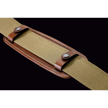 Billingham SP-50 Shoulder Pad - Tan Leather / Antique Studs