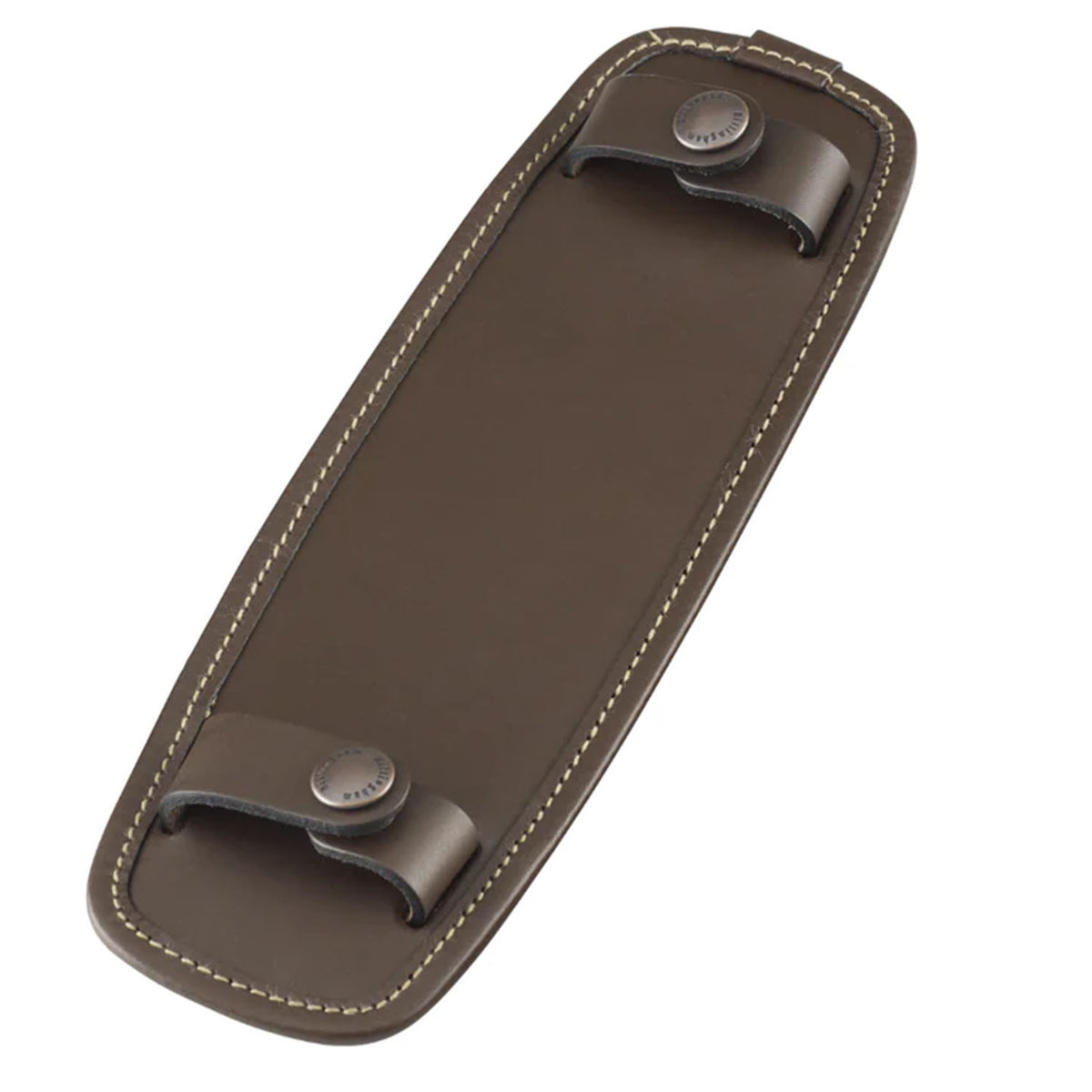 Billingham SP-50 Shoulder Pad - Chocolate Leather / Antique Studs