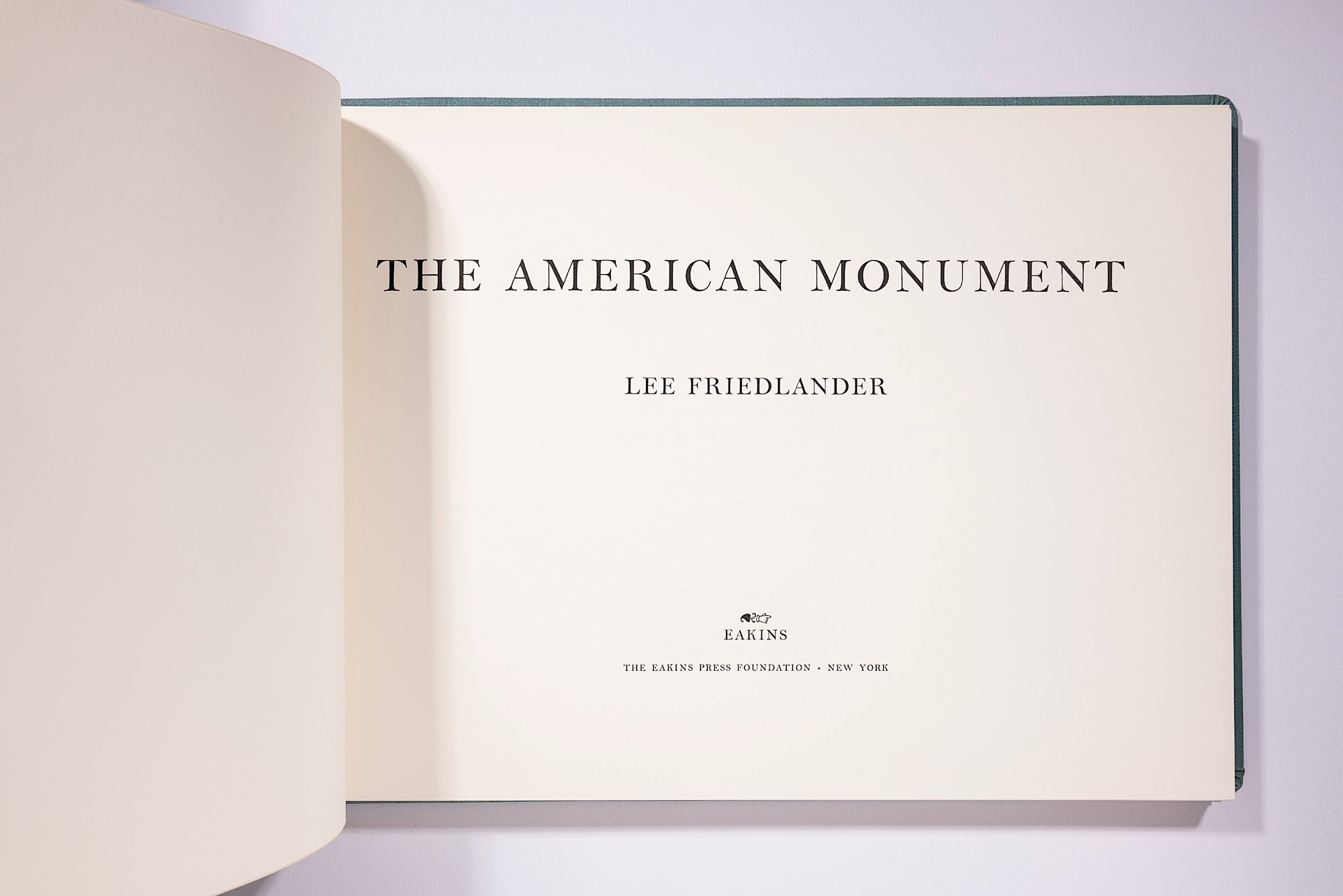 Lee Friedlander - The American Monument, 1976