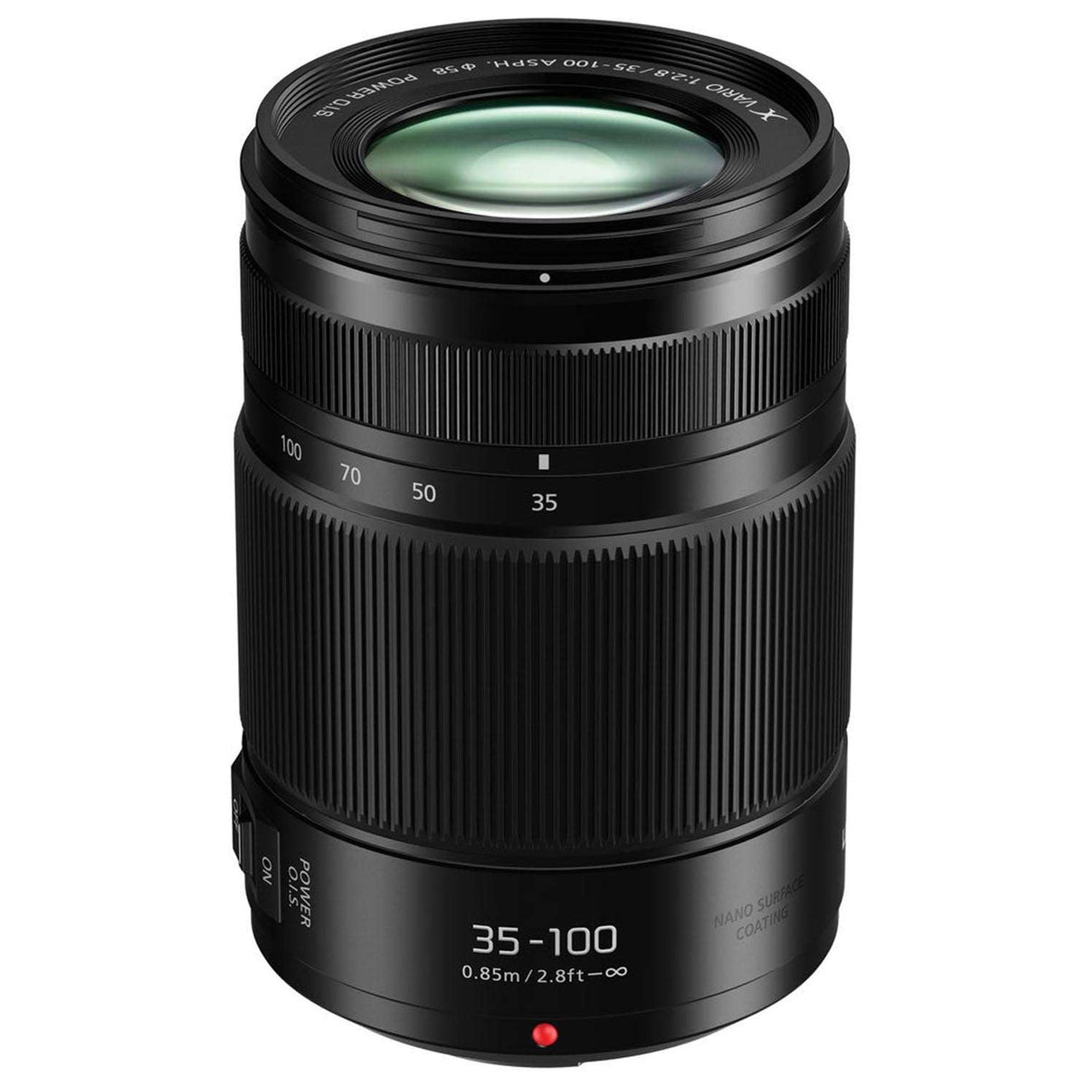 Panasonic 35-100mm f2.8 ASPH, weatherproof