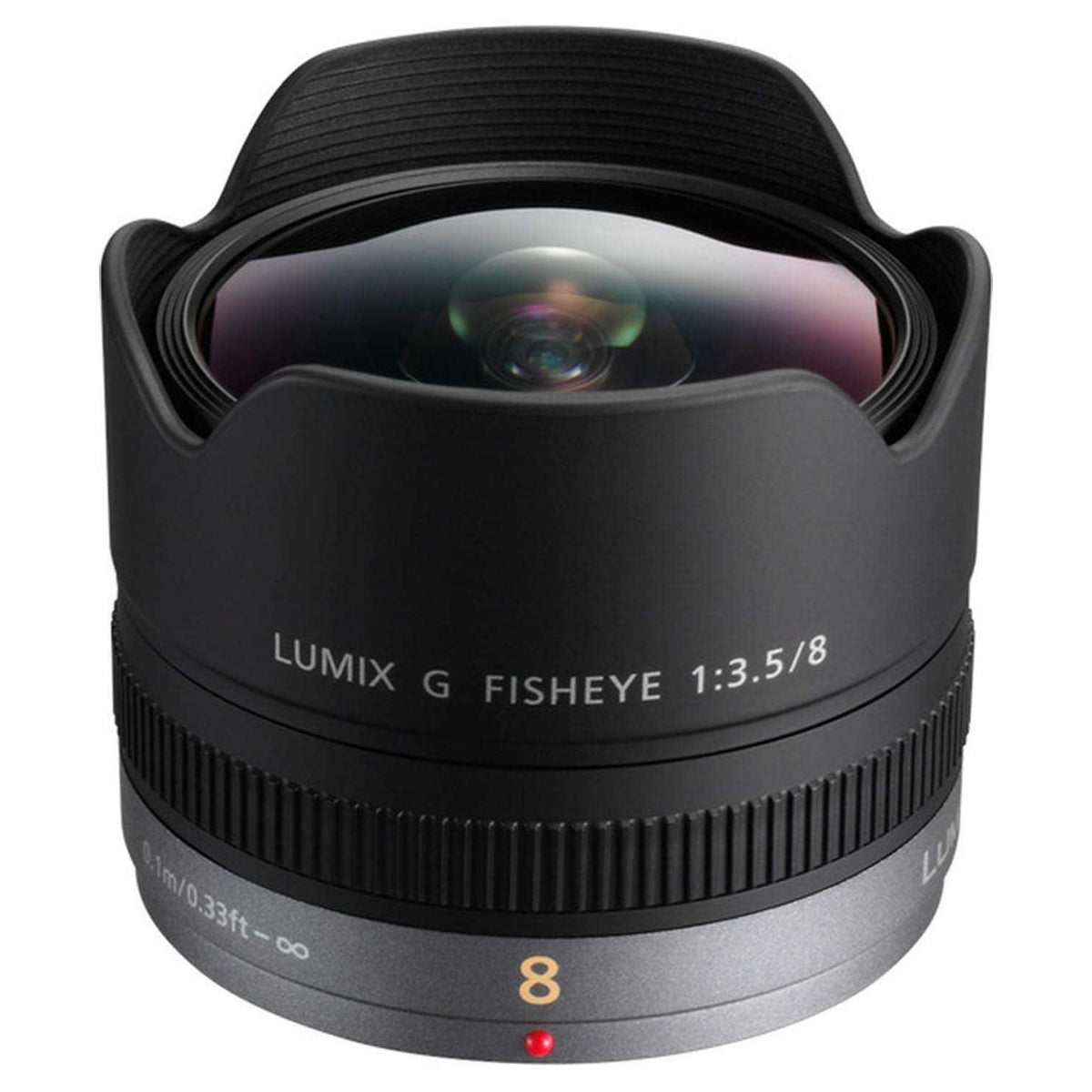 Panasonic 8mm f3.5 fisheye lens