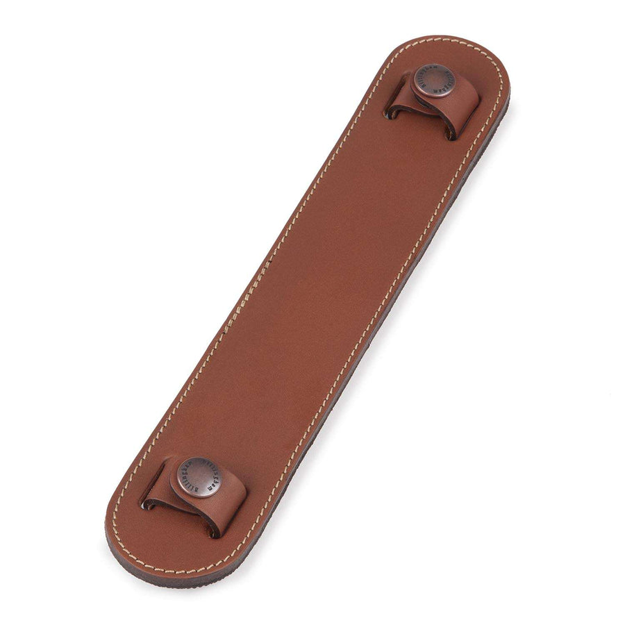 Billingham SP10 Shoulder Pad - Tan Leather / Antique Studs