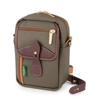 Sage Fibrenyte/ Chocolate Leather (Olive Interior)