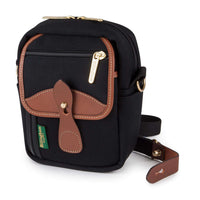 Black Canvas / Tan Leather