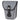 Billingham Avea 8 End Pockets - Grey Canvas / Black Leather