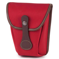 Burgundy Canvas / Chocolate Leather