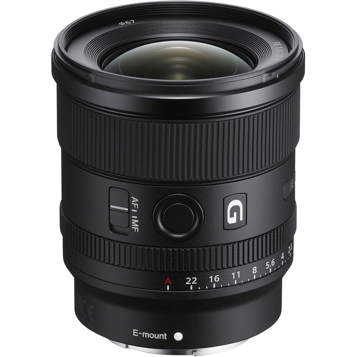 Sony FE 20mm f1.8 G
