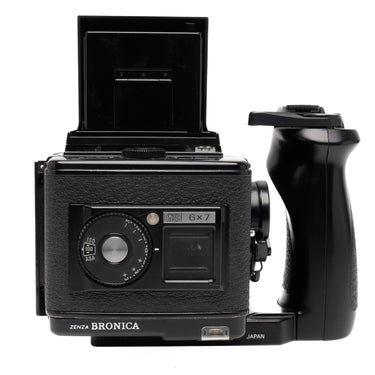 Bronica GS-1, 100mm f3.5 PG, 120 Back, Speed Grip 3121709