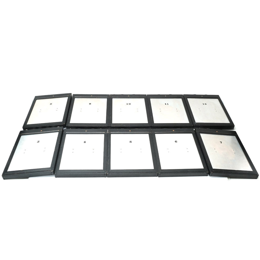 Agfa 5x7 Glass Plate Holders x10, Case (9)