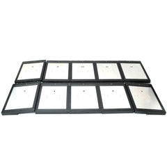 Agfa 5x7 Glass Plate Holders x10, Case (9)