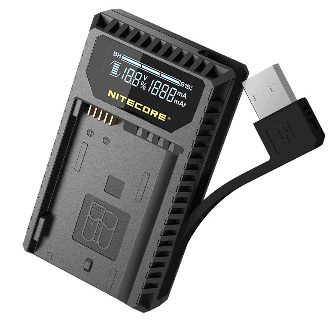 Nitecore Nikon EN-EL14, EN-EL14a, EN-EL15 Charger