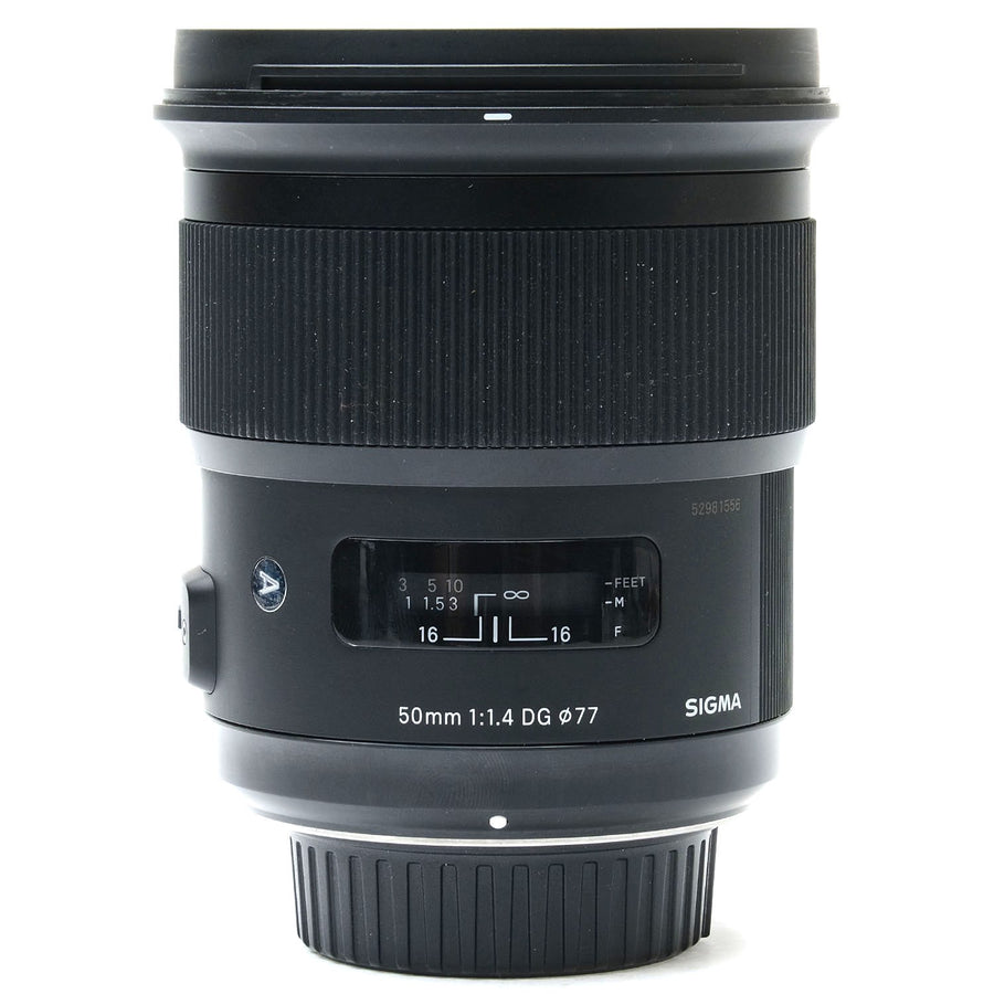 Sigma 50mm f1.4 Art for Nikon F, Hood, Case 52881556
