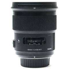 Sigma 50mm f1.4 Art for Nikon F, Hood, Case 52881556