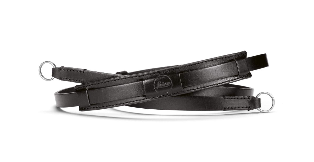 Leica Black Vintage Leather Neck Strap
